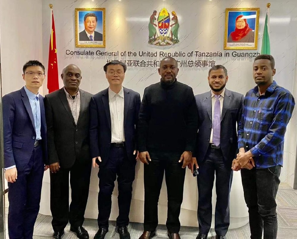 十堰銀鵬興電子科技有限公司拜訪坦桑尼亞駐廣州總領事館