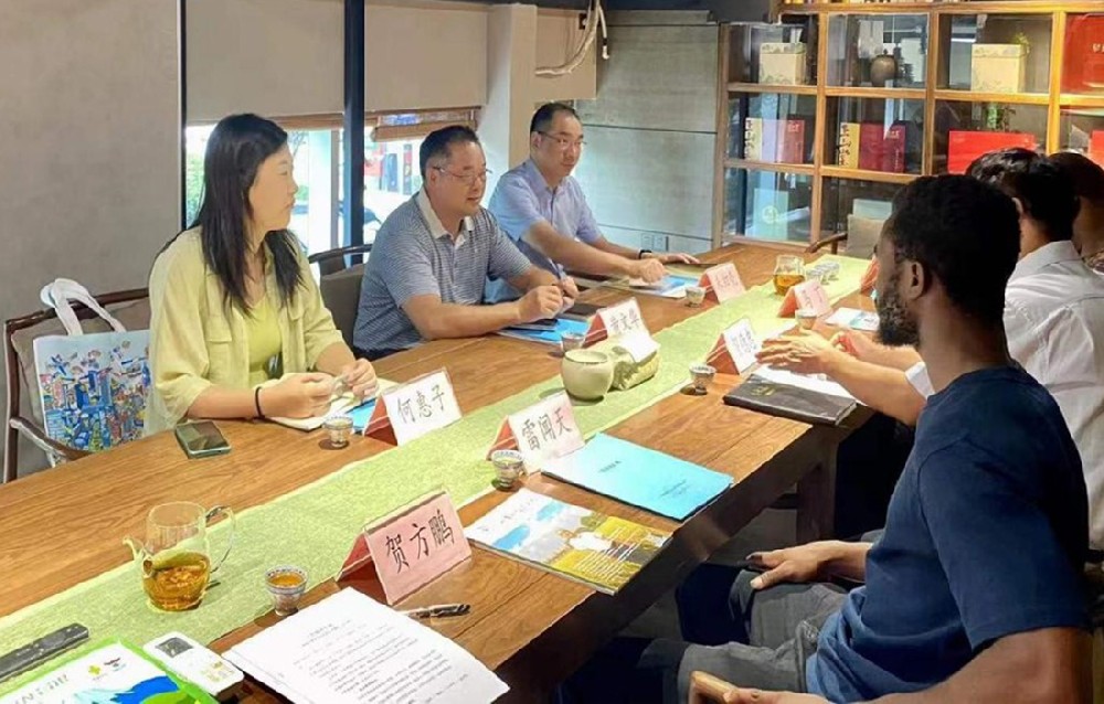 省商務廳外經(jīng)處調(diào)研、督導岡比亞（湖北）境外經(jīng)貿(mào)合作區(qū)建設